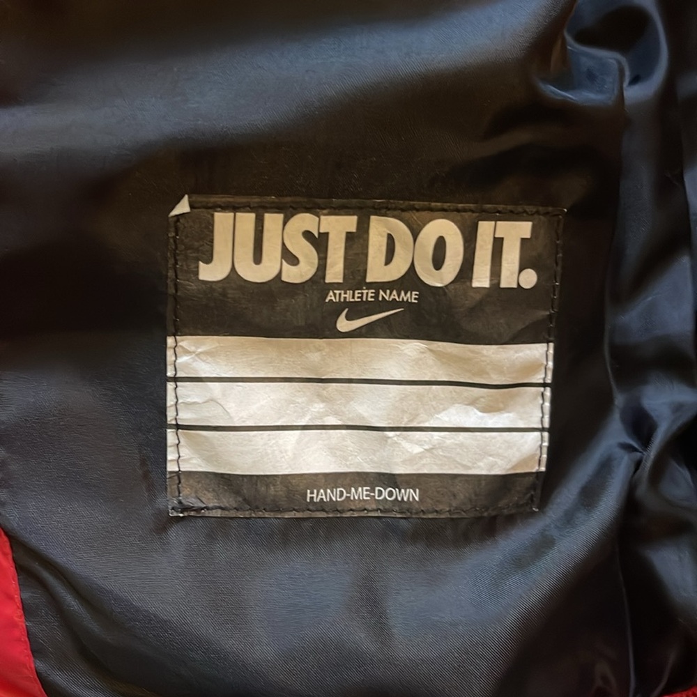 Toddler Filled Quilted Jacket Nike Size Small 4 and 5yrs - Picture 10 of 10